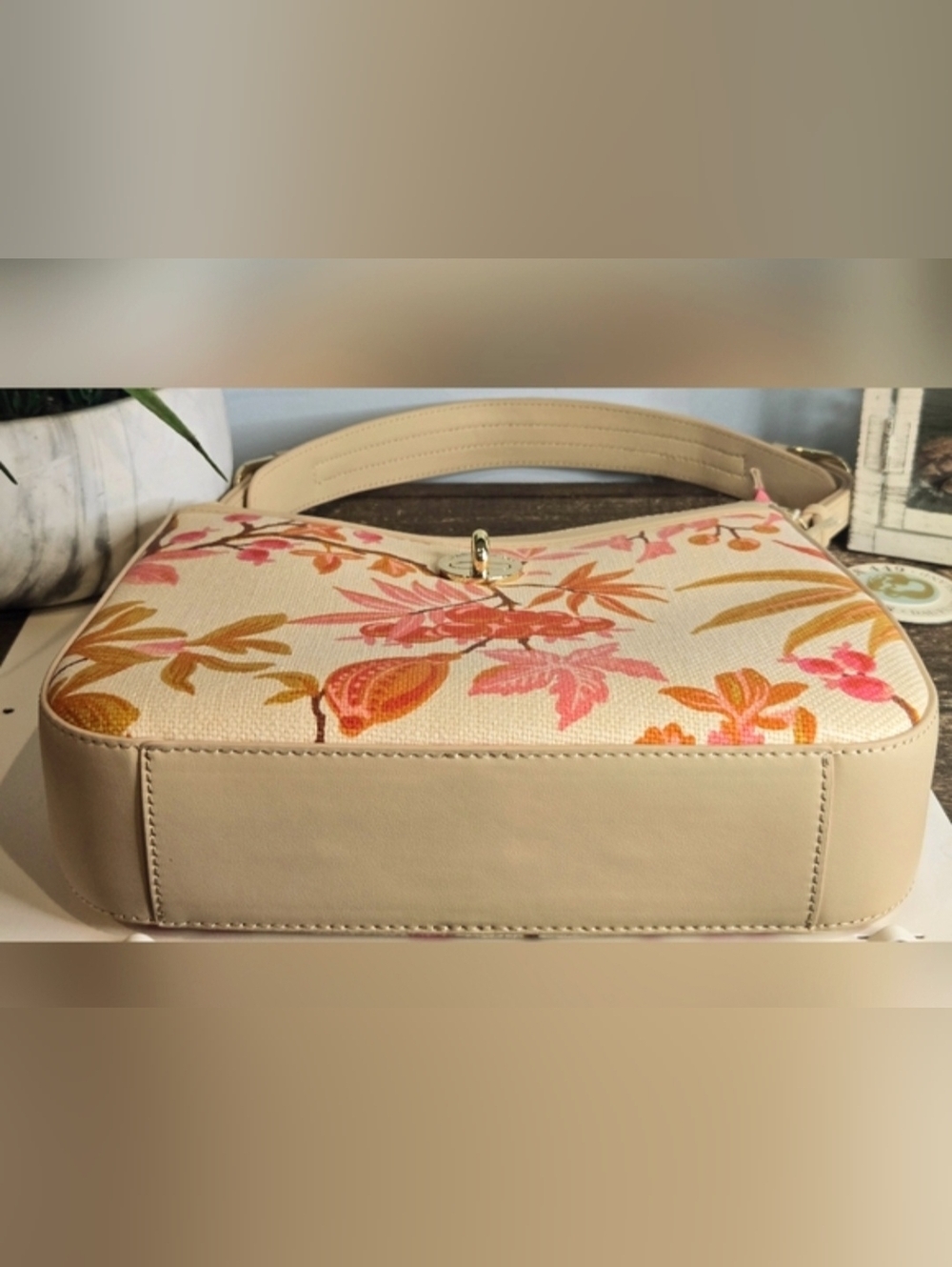 Spartina 449 Lena Shoulder Bag Richmond Hill Cream - Picture 8 of 11